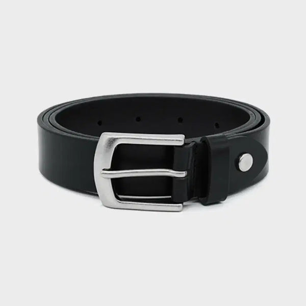 [BUNJANG] Insilence Minimal Leather Belt / 인사일런스 미니멀 레더 벨트