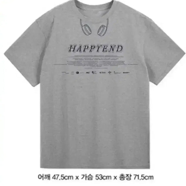 [BUNJANG] Happyend Safari Spot Short Sleeve T-Shirt / 해피엔드 사파리스팟 반팔
