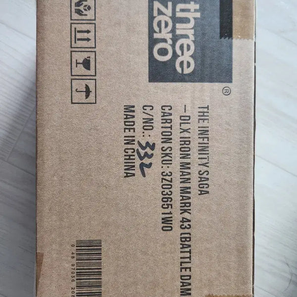 [BUNJANG] ThreeZero Iron Man Mark 43 Battle Damage Figure (Sealed) / 쓰리제로 아이언맨 마크43 배틀 데미지 미개봉급