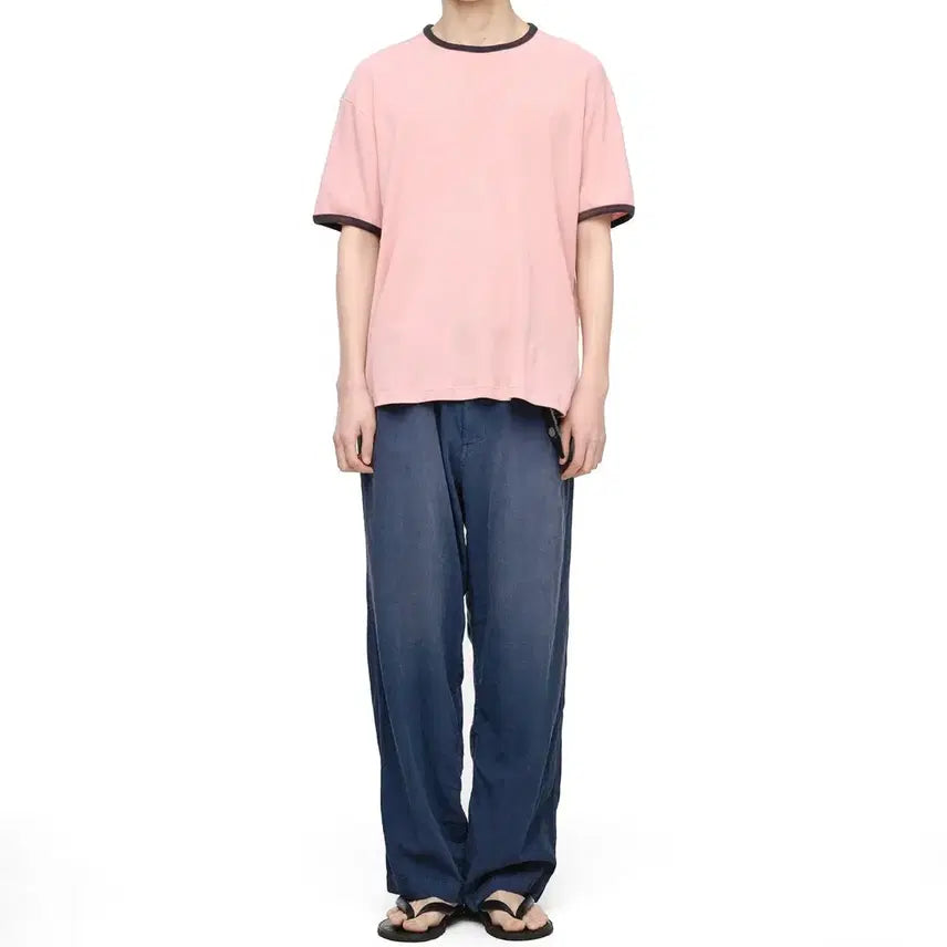 [BUNJANG] Years Ago Washed Waffle Ringer Tee L / 이얼즈어고 워시드 와플 링거티 L