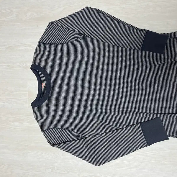 [BUNJANG] Real McCoy Ballpark Thermal Waffle Long Sleeve T-Shirt / 리얼맥코이 볼파크 써멀 와플 롱슬리브 긴팔 티셔츠