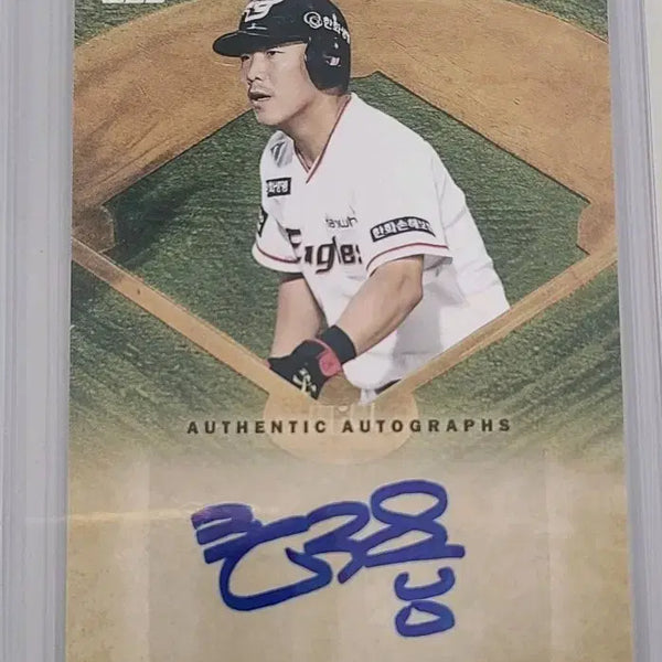 [BUNJANG] 2026 KBO Hanwha Eagles Jung Keun Woo Autographed Baseball Card / 2026 kbo 한화 정근우 오토 친필사인카드