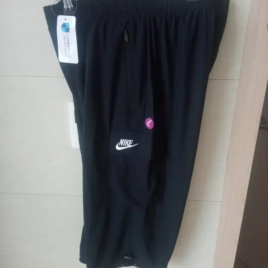 [BUNJANG] Nike Cargo 7/8 Length Pants Black L / 나이키 카고형 7부 팬츠팬 L 블랙 새상품