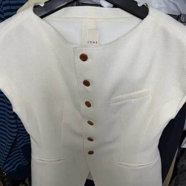 [BUNJANG] Lehas Boatneck Tweed Jacket / 르하스 보트넥 트위드 자켓