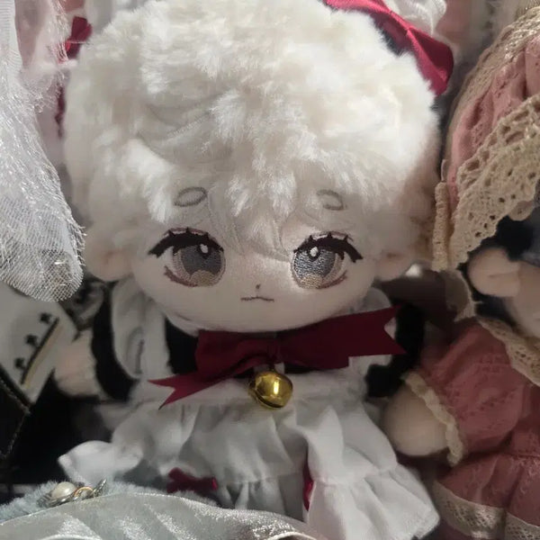 [BUNJANG] 20cm Louisel Bundle Set (Includes Outfit) / 무속성 솜인형 20cm 루이즐+옷포함 일괄