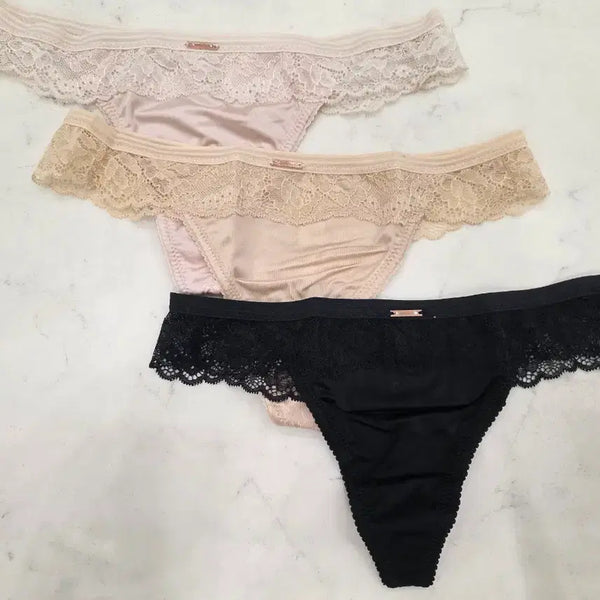 [BUNJANG] Eblin Basic Panty 3-Piece Set / 에블린 베이직 팬티 3종