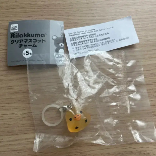 [BUNJANG] San-X Rilakkuma Kiiroitori Chick Piggy Capsule Gacha Keyring / 키이로이토리 산엑스 메지루시 돼병이 병아리 리락쿠마 캡슐 가챠 키링