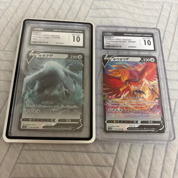 [BUNJANG] Pokemon Card Lugia V & Ho-Oh V Japanese CGC 10 Grade Set / 포켓몬카드 루기아 v 칠색조 v 일판 cgc 10등급 세트