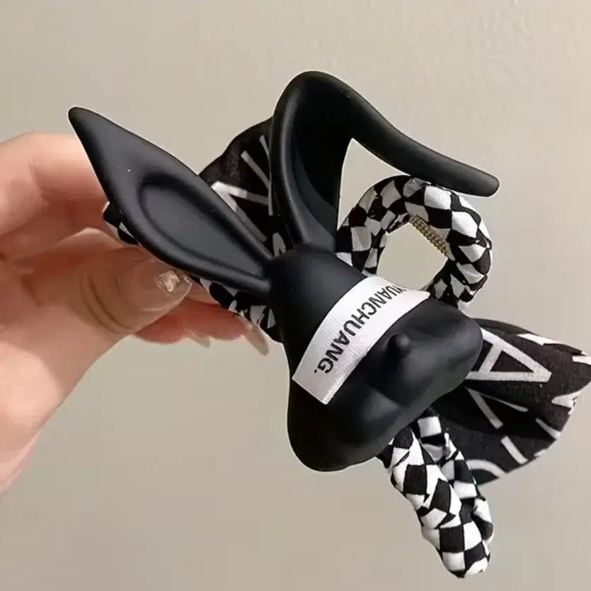 [BUNJANG] Black Claw Clip Hair Accessory / 새상품)집게핀-블랙