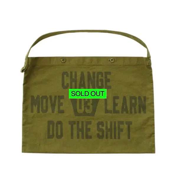 [BUNJANG] Collect Piece CML Messenger Bag (Olive Green) / 컬렉트피시스 CML MESSENGER BAG (OLIVE GREEN)