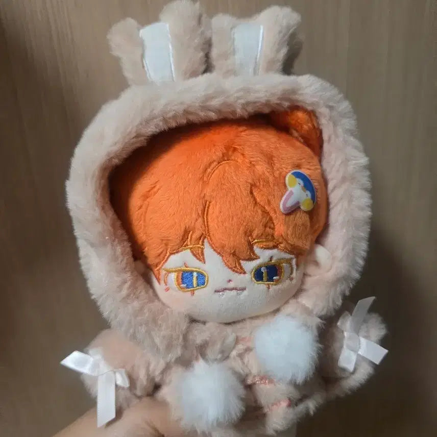 [BUNJANG] 20cm "Ssami" Unbranded Doll with Outfits Bundle Set / 무속성 솜인형 20cm 싸미+옷포함 일괄