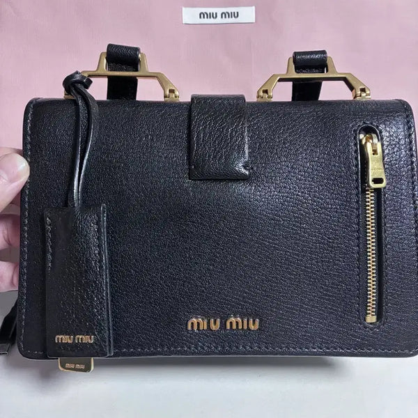 [BUNJANG] Miu Miu Madras Shoulder Bag / 미우미우 마드라스 숄더백