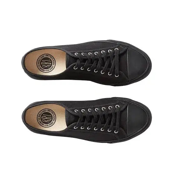 [BUNJANG] RRL Canvas Sneakers Black / 더블알엘 캔버스 스니커즈 블랙