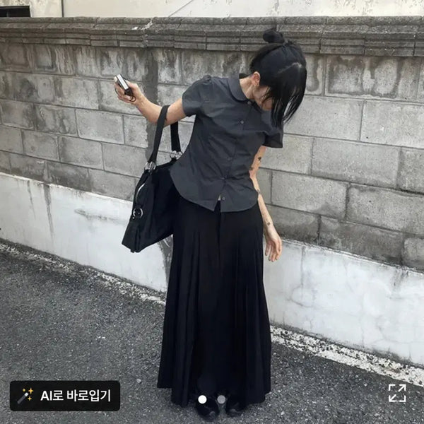 [BUNJANG] Abley Kimmi Pleats Skirt New / 에이블리 김미 플리츠스커트 새상품