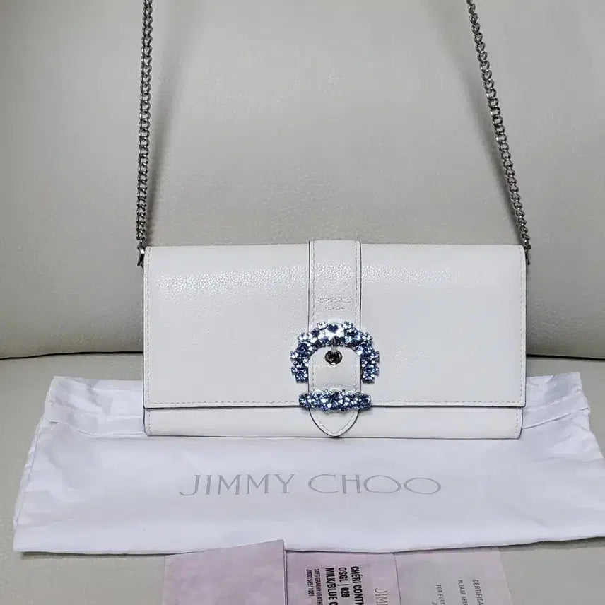 [BUNJANG] Jimmy Choo Continental Chain Bag / 지미추 컨티넨탈 체인백 정품