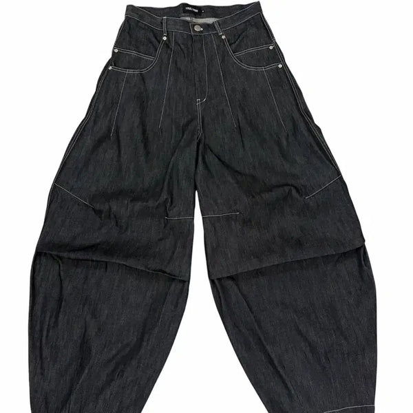 [BUNJANG] IFEELLUCKY Jumbo Dart Wide Pants / IFEELLUCKY 점보 다트 와이드 팬츠