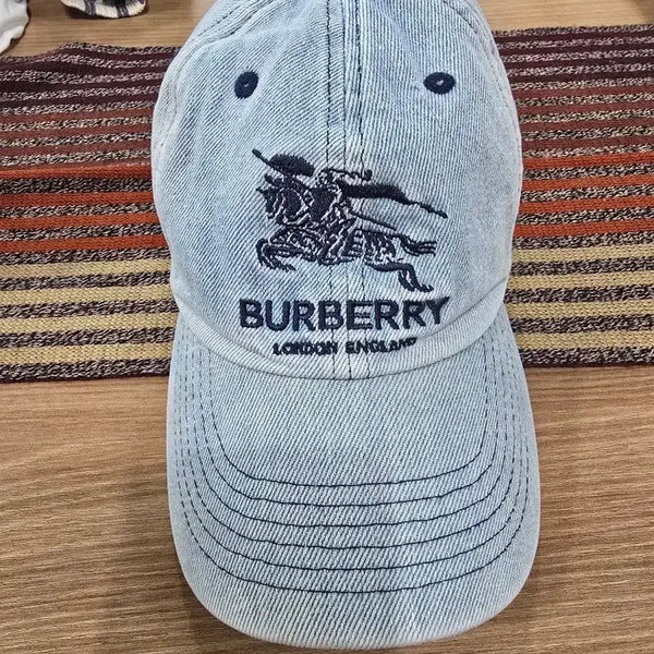 [BUNJANG] Burberry Supreme Denim Baseball Cap / 버버리 슈프림 데님 볼캡