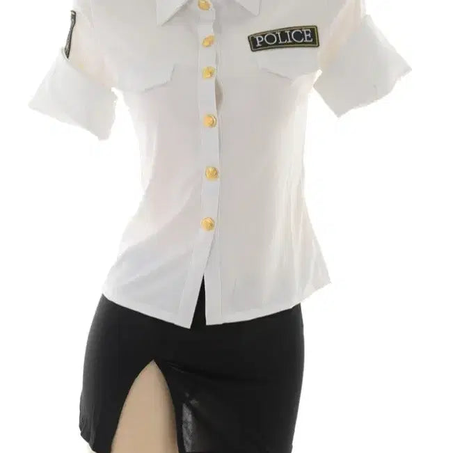 [BUNJANG] Police Cosplay Costume Set (Size 90-95) / 90~95 .경찰. 코스프레.  의상  새상품.