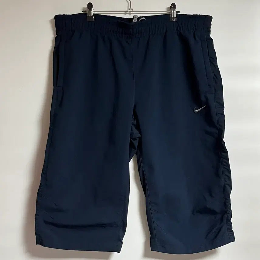 [BUNJANG] Nike Nylon Wide Bermuda Shorts 7/8 Length XXL / 나이키 나일론 와이드 버뮤다팬츠 7부 쇼츠 XXL