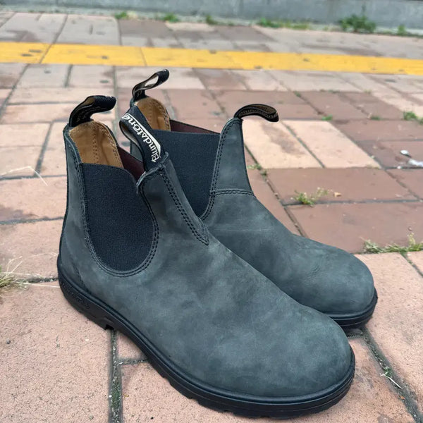 [BUNJANG] Blundstone Classic 587 Chelsea Boots Rustic Black / 블런드스톤 클래식 587 첼시부츠 러스틱블랙