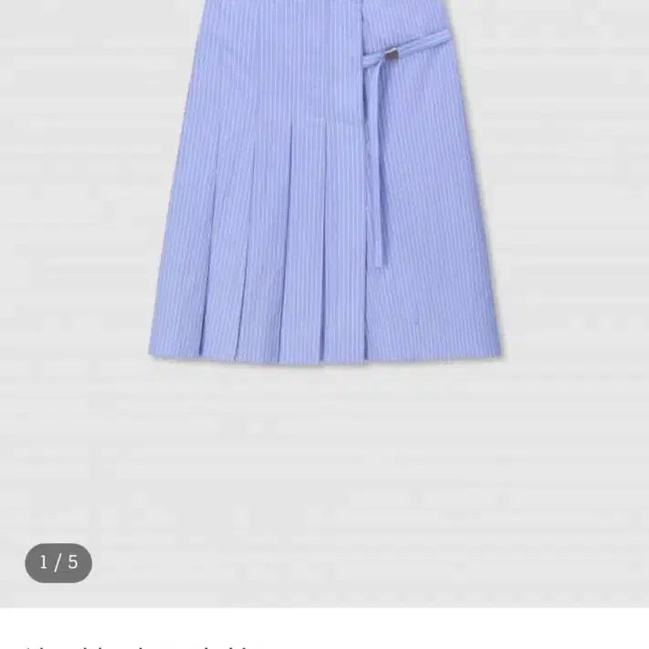 [BUNJANG] Parktoo Limpide Pleated Skirt / 파크투 Limpide pleated skirt