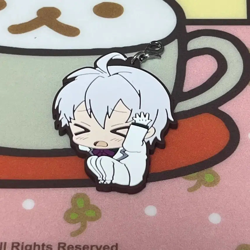 [BUNJANG] IDOLiSH7 Sogo Sogol Bibimus Rubber Strap Keychain / 아이나나 소고 비비무스 러버 스트랩 키링