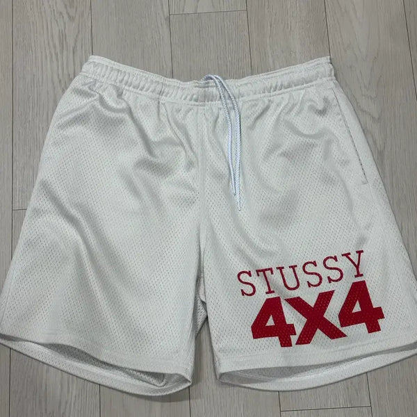 [BUNJANG] Stussy 4x4 Mesh Shorts Medium / 스투시 4x4 메쉬 쇼츠 본 M사이즈 반바지