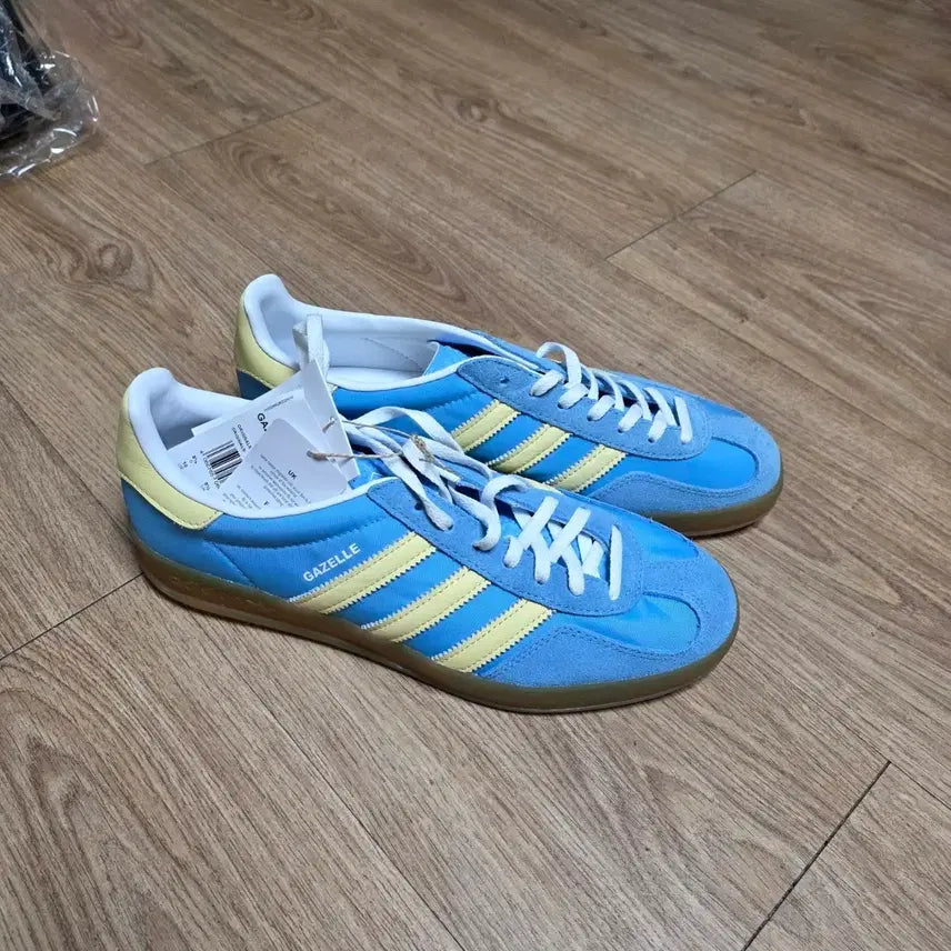 [BUNJANG] Adidas Gazelle Indoor Semi Blue Burst Sneakers (270) / 아디다스 가젤 인도어 세미 블루 버스트 270 판매