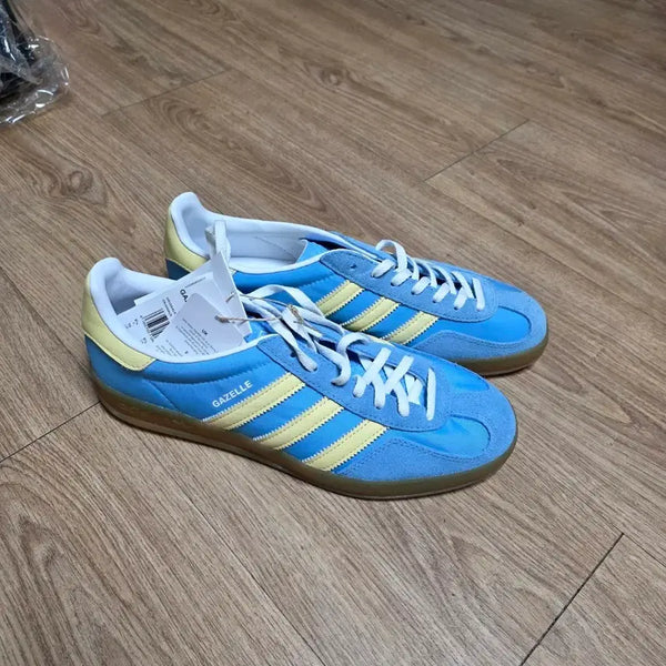 [BUNJANG] Adidas Gazelle Indoor Semi Blue Burst Sneakers (270) / 아디다스 가젤 인도어 세미 블루 버스트 270 판매
