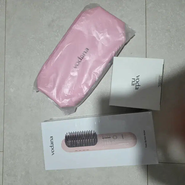 [BUNJANG] VODANA Easy Up Hair Styler Set (Pink, Sealed) / 미개봉) 보다나 이지업 헤어스타일러 set