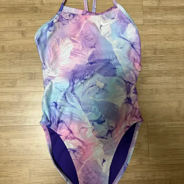 [BUNJANG] Nike Swim Victorious Cutout Racerback Swimsuit Size 26 / 나이키스윔 빅토리우스 컷아웃 26