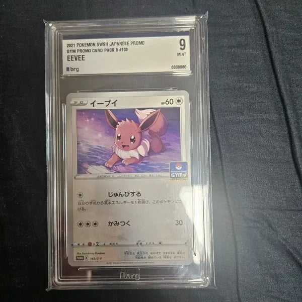 [BUNJANG] Pokemon Card Eevee JPN PSA 9 / 포켓몬카드 일판 이브이 brg9