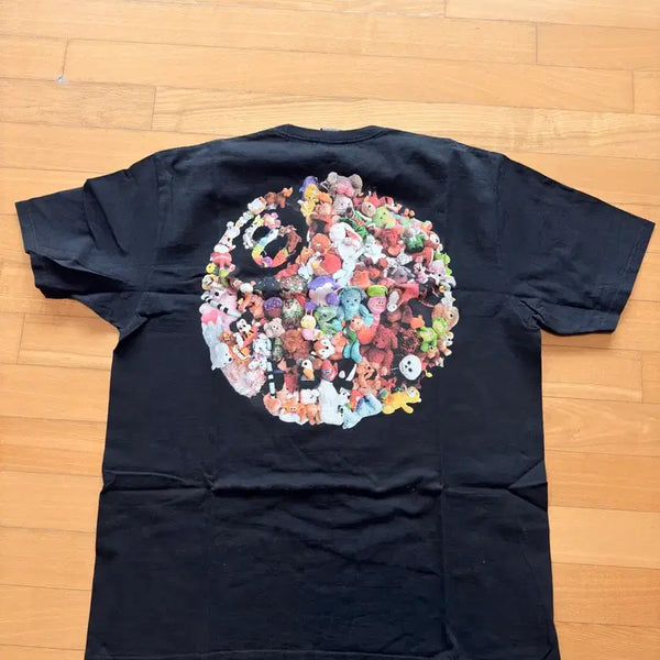 [BUNJANG] Stussy Plush T-Shirt Black XL / 스투시 플러시 티셔츠 블랙