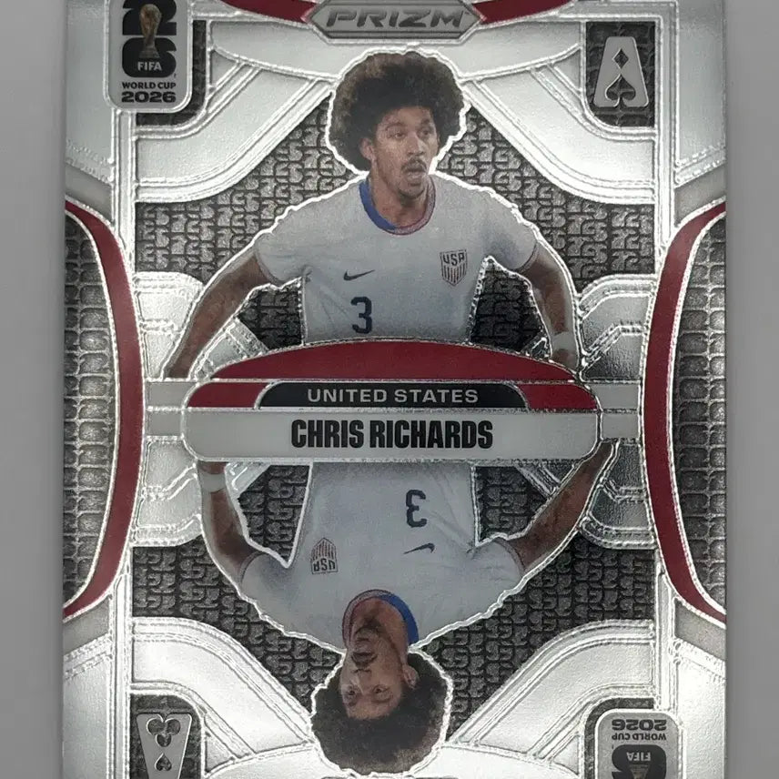 [BUNJANG] 2026 Panini Prizm World Cup Chris Richards Trading Card #10 / 2026 파니니 프리즘 월드컵 하비 #10