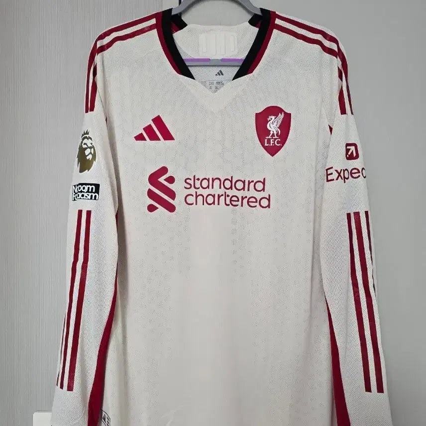 [BUNJANG] Liverpool 25/26 Away Authentic Long Sleeve Salah Jersey / 리버풀 25/26 시즌 어웨이 어센틱 긴팔 살라 유니폼 판매