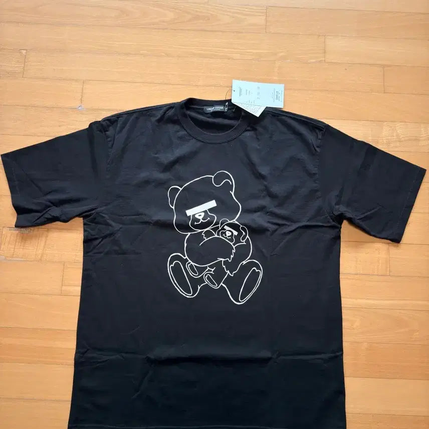 [BUNJANG] Undercover Teddy Bear Graphic Oversized T-Shirt Black / 언더커버 테디 베어 그래픽 오버사이즈 티셔츠 블랙