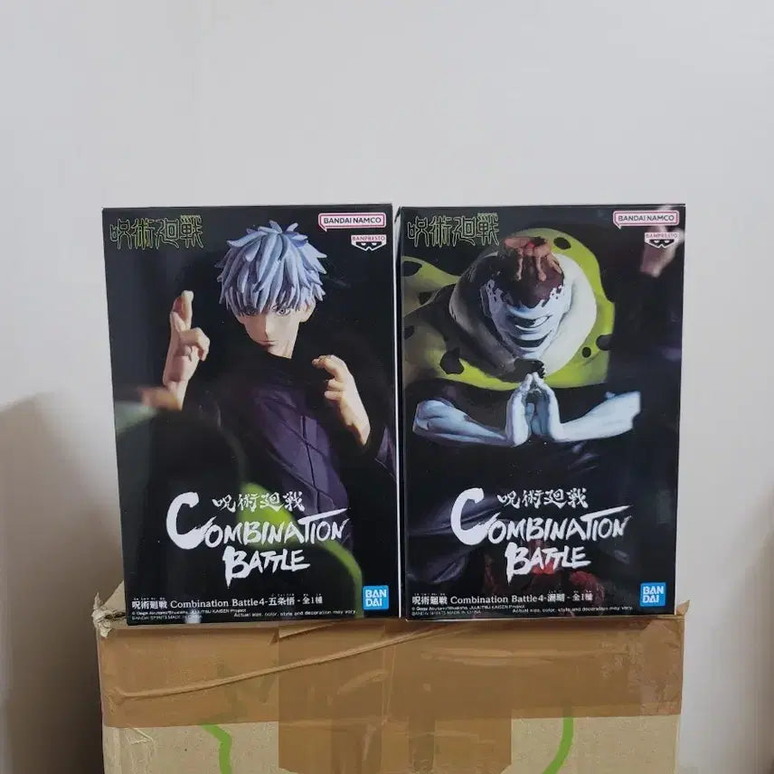 [BUNJANG] Jujutsu Kaisen Satoru Gojo & Jogo Combination Battle Prize Figure Bundle / 주술회전 고죠 사토루, 죠고 콤비네이션 배틀 일괄 반프레스토