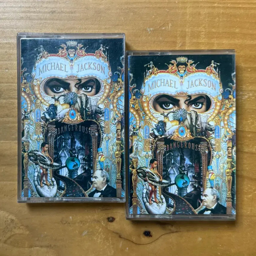 [BUNJANG] Michael Jackson Dangerous 2 Cassette Tape Set / 마이클 잭슨 DANGEROUS 2카세트테이프