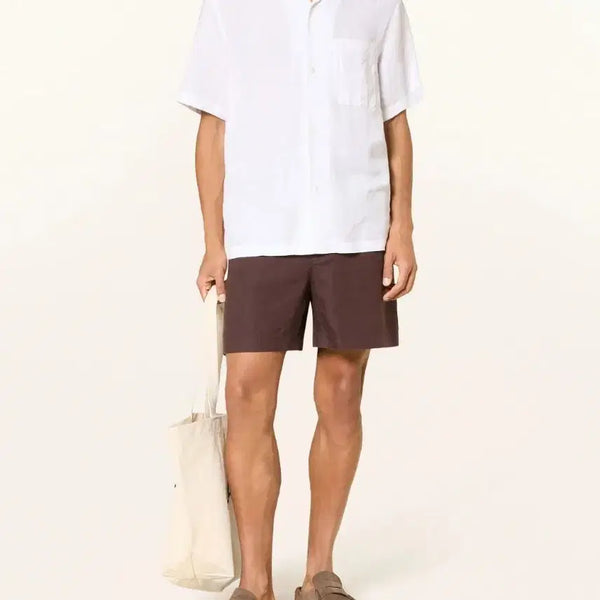 [BUNJANG] Arket Linen Half Shirt L / arket 아르켓 리넨 하프 셔츠 L