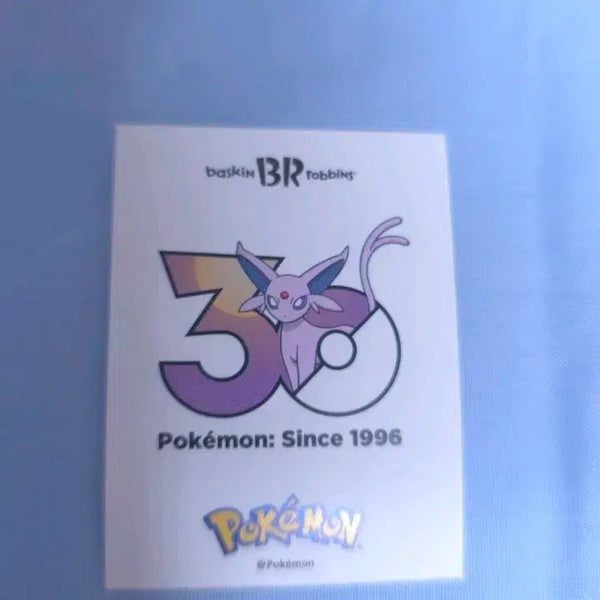 [BUNJANG] Baskin Robbins 30th Anniversary Pokemon Eevee Sticker / 베라 30주년 포켓몬 에브이 스티커 판매합니다
