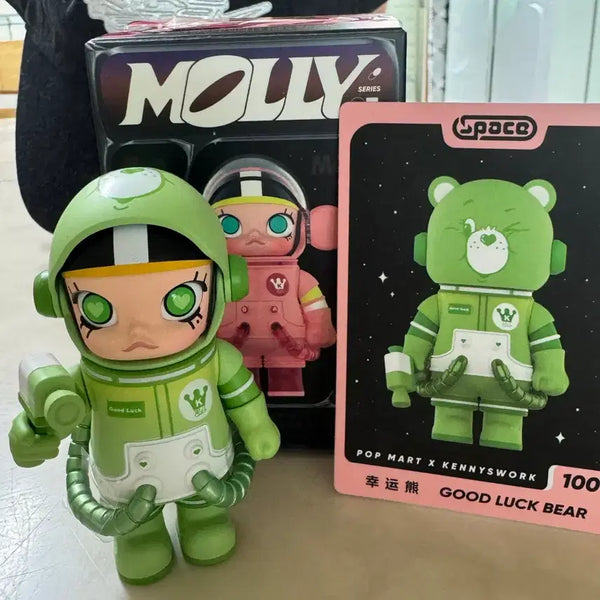 [BUNJANG] Pop Mart Molly Mega Space Good Luck Bear Figure / POP MART 몰리 메가 스페이스 굿럭베어 피규어 팝마트