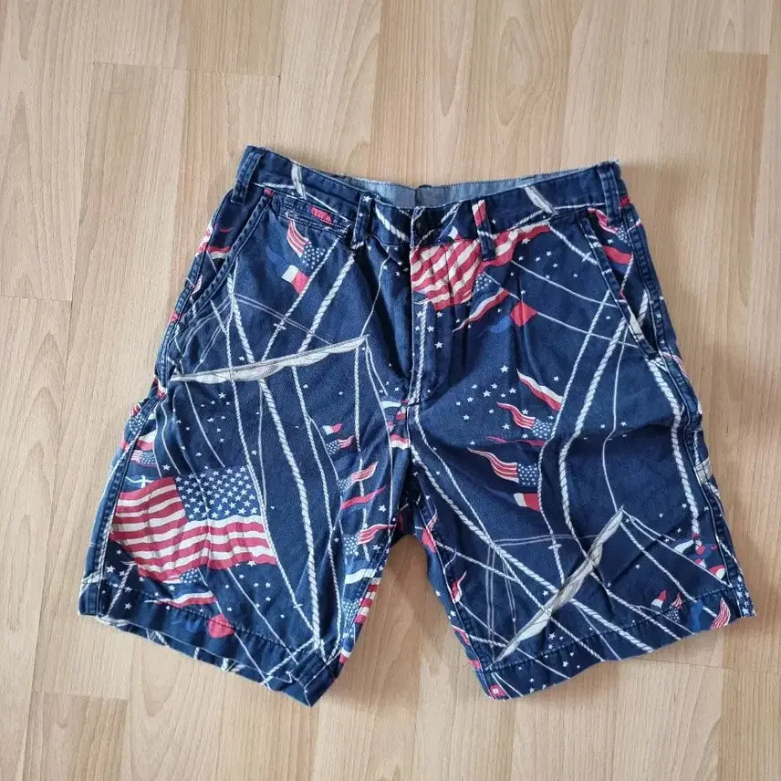 [BUNJANG] Ralph Lauren USA Flag Shorts Size 31 / 랄프로렌 성조기.반바지 31