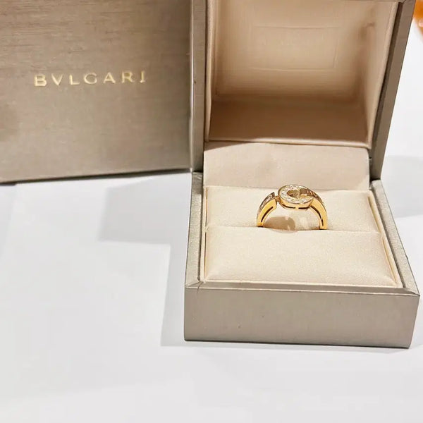 [BUNJANG] Bulgari Bulgari Coin Design Women's Ring Size 16 / 불가리 불가리불가리 동전 디자인 여성 반지 16호