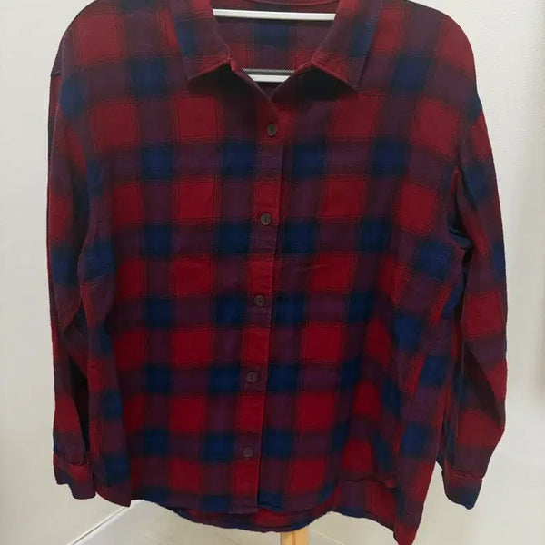 [BUNJANG] Uniqlo Checkered Shirt / 유니클로 체크 셔츠
