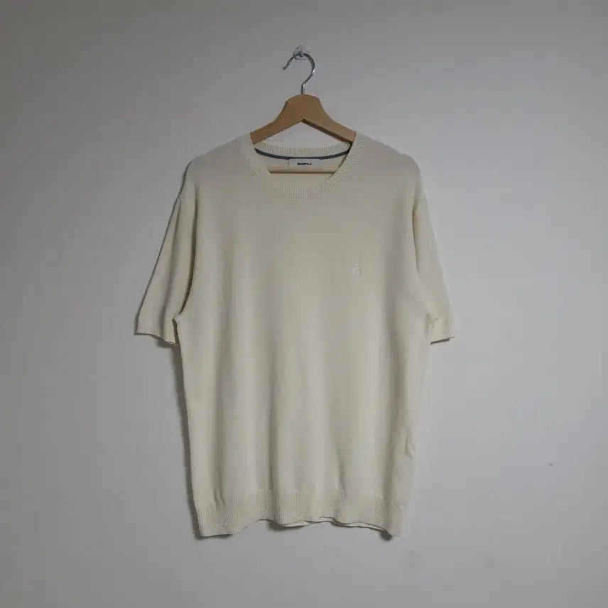 [BUNJANG] Beanpole Round Neck Short Sleeve Cotton Knit XL / (XL)BEANPOLE 빈폴 라운드넥 반팔 니트 코튼