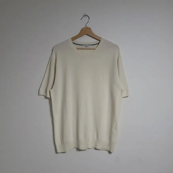 [BUNJANG] Beanpole Round Neck Short Sleeve Cotton Knit XL / (XL)BEANPOLE 빈폴 라운드넥 반팔 니트 코튼
