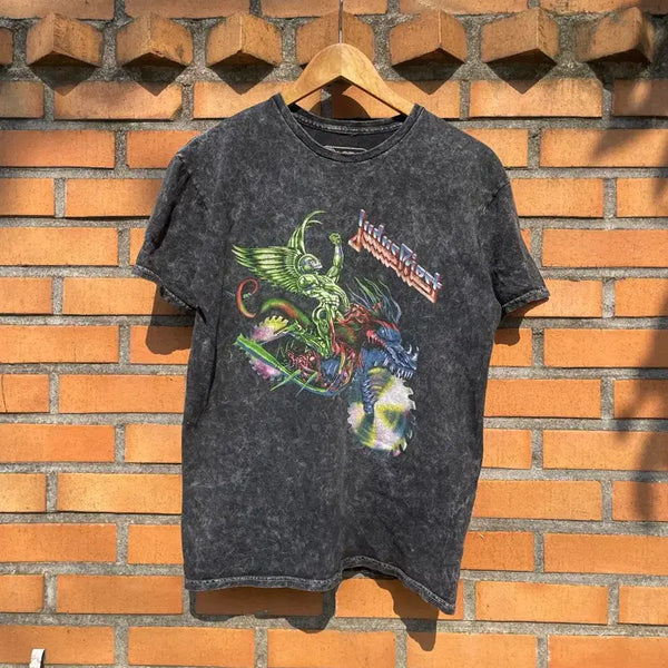 [BUNJANG] Judas Priest Painkiller Washed T-Shirt / 주다스 프리스트 'Painkiller' 워싱 티셔츠
