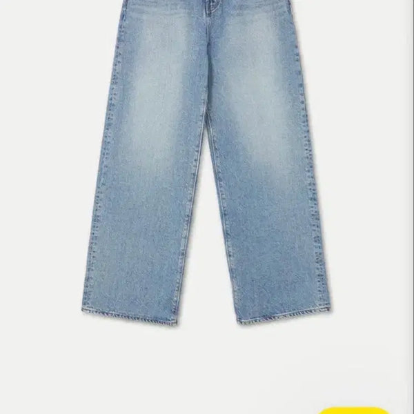 [BUNJANG] Label Archive Mariam Wide Denim Pants Blue First Edition / (3) 라벨아카이브 마리암 와이드 데님팬츠 블루 초판