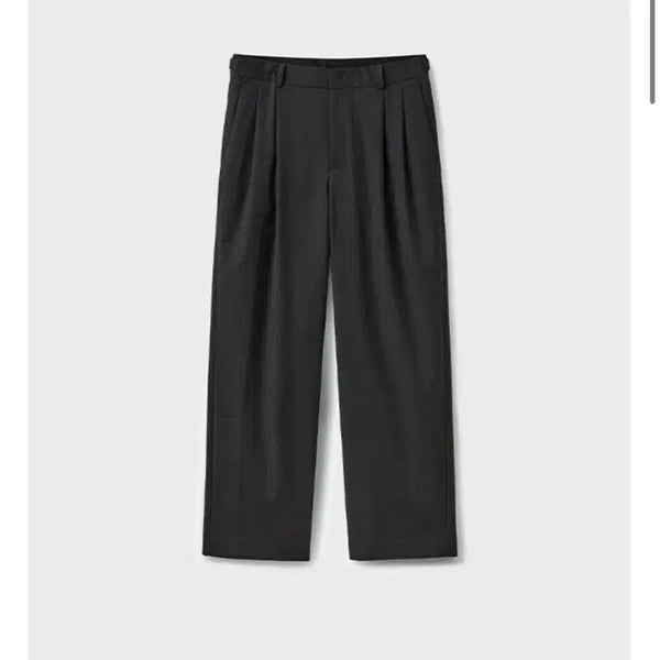 [BUNJANG] Union Blue Shade Line Slacks Charcoal (L) / (L, 새상품) 유니온블루 쉐이드 라인 슬랙스 차콜