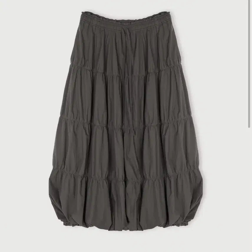 [BUNJANG] Ethos Shirring Cocoon Skirt / 에토스 셔링 코쿤 스커트